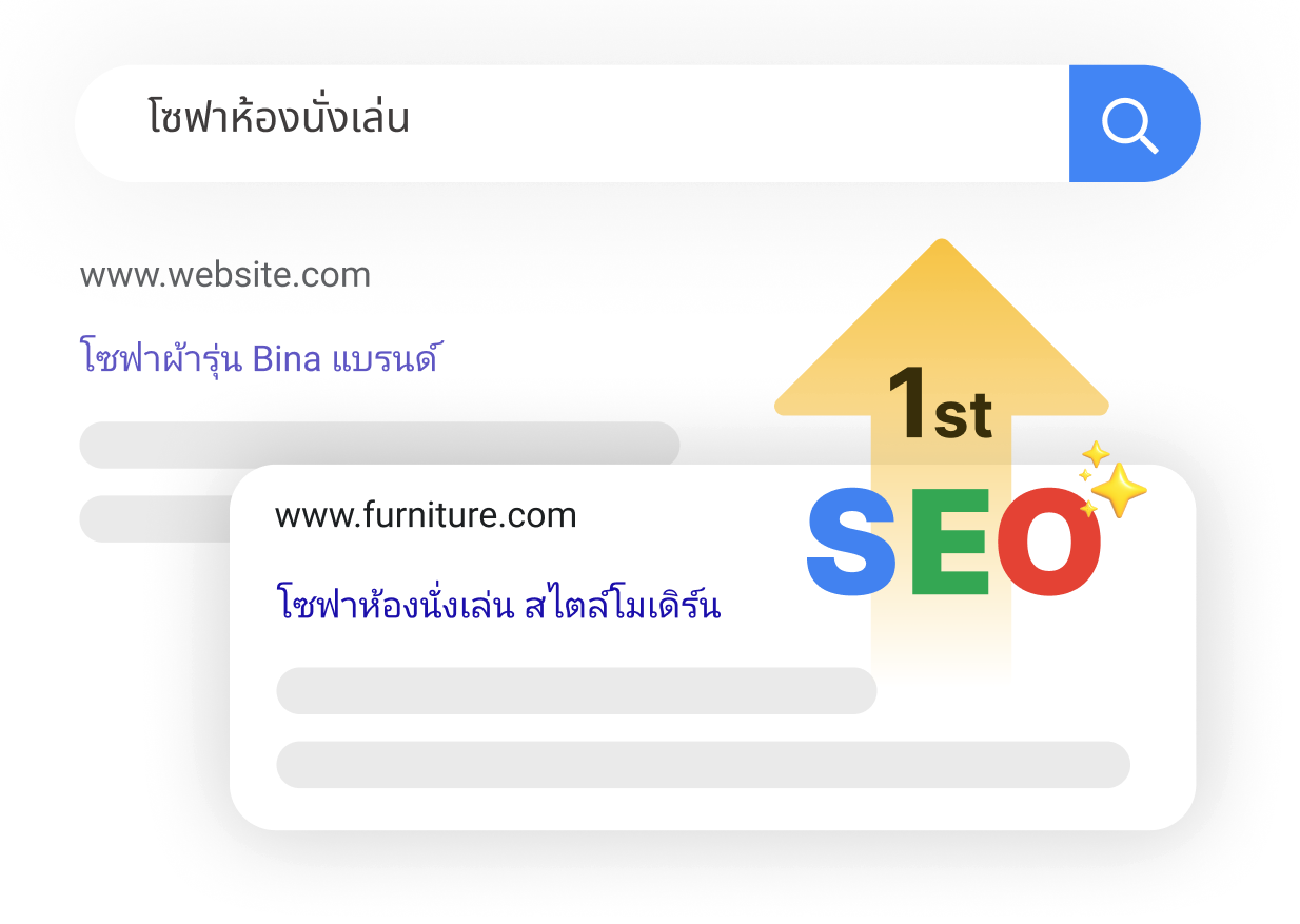 การติด SEO หน้าแรกจากการใช้งานฟีเจอร์ปรับแต่ง SEO ของระบบเว็บไซต์สำเร็จรูป MakeWebEasy